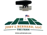 Dk-lok D-pro, V82B-F-4N-S, 1/4"FNPT, 316 Sst, 2-WAY Ball Valve, 3000 Psig, New. Fixed Price $35.00.