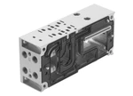 Festo Manifold Subbase Pn: 539223 (VABV-S4-2S-N18-2T2). Fixed Price $52.00.
