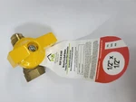 Homewerks Brass Ball Valve VGV-1LH-R3BB. Fixed Price $14.99.