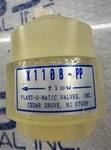 Plast-o-matic X1108-PP Pneumatic Diaphragm Valve 1/2IN Npt. Fixed Price $67.49.