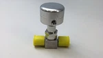 Parker 4V1-P4K-11AC-SS Used High Purity Bellows Valve 1/4" Inline Pctfe. Fixed Price $25.50.