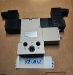 Smc VVFS2000-22A-2 4-W Solenoid Valve, 21-26V Dc, 1/4 Npt, 1/8" Ex.. Fixed Price $110.00.