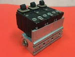 Fairchild P/n: TT6000-401 (3) Pneumatic Transducer W/ Block. Fixed Price $425.00.