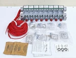 Asco F8318D/FTL8318D019MS Solenoid Valve 120/60, 72 Lds (gang 8). Fixed Price $464.07.