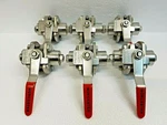 (1) Worcester Flowserve 3/8" Piece Stainless Steel Ball Valve 466T6N. Fixed Price $49.50.