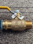 Raven 2512 NSF61-8 Full Port Brass Ball Valve 3/4" Mip. Fixed Price $20.24.