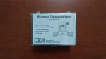 Cem Microwave Transparent Valve (p/n 324210). Fixed Price $50.00.