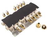 New Apollo 12 Port Pex Manifold 3/4" Inlets, 1/2" Outlets Shutoff Valves 8974768. Fixed Price $219.59.