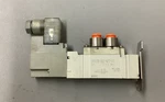 Smc SY5120-5DZ-N7T-F1 Solenoid Valve 1/4" 0.15-0.7 Mpa 24VDC(B68). Fixed Price $35.00.
