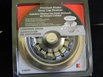 Keeney Plastic Deep Cup Sink Basket Strainer- K1442PC- Polished Chrome- Nip. Fixed Price $8.00.