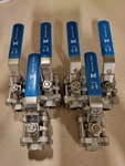 Trueline 1/2" Fnpt, Ball Valves, N650T. Qty. Fixed Price $72.25.