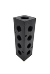 Polyconn PCM30-375R-04B Pneumatic Manifold Aluminum Bar Outlet 3/8FNPT 90 Degr. Fixed Price $29.53.