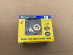 Brasscraft 1/2 In. Nominal Compression Inlet X 3/8 O.d.. Fixed Price $13.95.