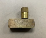 Deltrol Ef 25 Easy Read Brass Flow Control Valve 3/8" Npt. Fixed Price $25.00.
