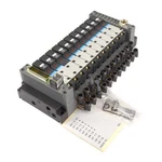 New Koganei X88M Fm-solid Manifold W/ (9) F*W110-4E1 & (1) F*W110-4KE2 Valves. Fixed Price $199.99.