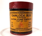 Vintage Advertising Garlock 926 "plastallic" Water Pump Packing Miniature Can. Fixed Price $11.19.