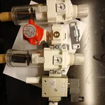 New Smc AV4000-F04-5DZ Valve Air Supply Conditioner Regulator Duel Dump. Fixed Price $111.00.