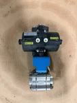 Nos Neles-jamesbury SP25-B Pneu. Actuator + 1" CF8M Ss Socket Weld Ball Valve. Fixed Price $475.00.