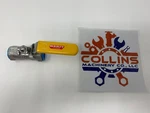 Merit Brass KV108-08 1/2" Series 316 Stainless Steel Ball Valve W/handle. Fixed Price $16.44.