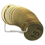 Pc Brady '23206 Numbered Set, 151 To 175, Tags, PK25. Fixed Price $69.67.
