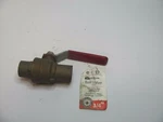 Mueller 107-454HC, 3/4" Ball Valve Solder. Fixed Price $20.00.