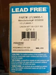 Watts Powers Hydro Guard LFLM495-1 Thermostatic Tempering Valve 1/2" Female Npt. Fixed Price $39.00.