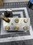 Daman AD03S032S/C Station Aluminum Hydraulic Manifold Valve Block (X27. Fixed Price $119.99.