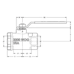 Apollo 7610527A Manual 2-WAY Ball Valve,npt,ss 1CKT1. Fixed Price $180.54.