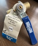 Milwaukee Valve 3/4 Inch Lead Free Brass Industrial Solder X Ball. Fixed Price $9.97.