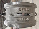 Crane 8" Class 600 CF8M Stainless Steel Duo Chek Ii Check Valve 2014 1440PSI. Fixed Price $2762.50.