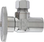 Plumb Pak PP60PCLF Chrome 1/2-COPPER Sweat 3/8-IN-OD 1/4-TURN Angle Stop Valve. Fixed Price $13.99.