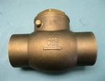 2" Brass Solder 200 Wog Swing Check Valve Lead Free Stockham LFB-309C. Fixed Price $27.20.