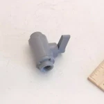 Smc 1/8" Fnpt X Pvc Ball Valve - Inline Wedge Handle (5742890). Fixed Price $14.50.