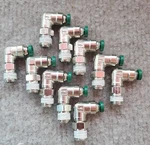 10 Parker W169PLP-2-2 Prestolok Male 1/8 Tube X Mnpt Brass Swivel 90 Elbow Lot. Fixed Price $57.99.