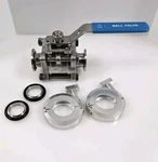 Kurt Lesker QF-25 BVCO100MVQF High Vacuum Ball Valve W/clamps & Seals. Fixed Price $164.95.