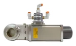 Vat 01032-KE11-AOK1 Mini Uhv Gate Valve Assembly W/purge Working Surplus. Fixed Price $1209.24.