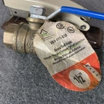 1/2 Homewerks Worldwide Bronze Ball Valve Part # VBV-FPS-B3B. Fixed Price $20.25.