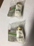 Lot Of 2 American Brass In-line G31SL 3/4" Lead Free Check Valve, Inch. Fixed Price $29.99.
