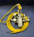 Ross W6676A1461W Solenoid Valve On Manifold W/ MDC-3FP-5M-R Cable & Silencers. Fixed Price $85.00.