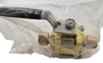 B-63TS8 Brass Ball 1/2" Valve Swagelok. Fixed Price $49.00.