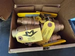 Milwaukee BA-150A450A 3/4 In Bronze Gas Ball Valve, Manual, Npt 600 Wog. Fixed Price $30.00.