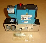 Mac 82A-0A-BK3-TM-DDAP-1DA Solenoid Valve 82A0ABK3TMDDAP1DA 24 Vdc New. Fixed Price $450.00.