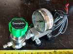 Custom Made Swagelok Instrument Test Manifold W/reg, SS-4JB2,NO Shok Transducer. Fixed Price $1104.00.