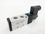Maximatic MMA-43WES Air Pilot Valve 3/8" Npt 24VDC 5 Port 4-WAY 19K21. Fixed Price $29.95.
