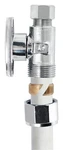 Plumb Pak PP2889EZ 1/2 1/4 Compression In. Chrome Plated Pex Straight Valve -. Fixed Price $7.17.