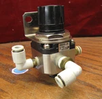 Smc SRH3101-01 Pneumatic Regulator Stainless Clean Air 1/8" Ports W/ Fittings. Fixed Price $35.00.