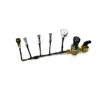 Tescom 150 Precision Regulator W/4-POSITION Manifold,gauge & Swagelok Ball Valve. Fixed Price $146.29.