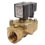 Ganzow H6U19-00Y Solenoid Valve, Brass, 2-WAY Nc, 200PSIG, 1IN Npt, 120VAC Coil. Fixed Price $200.00.