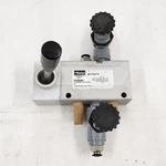 Parker PD45484 Pneumatic Air Valve 2817A2110 With Fittings Attachments. Fixed Price $220.00.