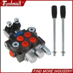 Findmall 11 Gpm 2 Spool Hydraulic Monoblock Double Acting Control Valve Sae Port. Fixed Price $58.41.